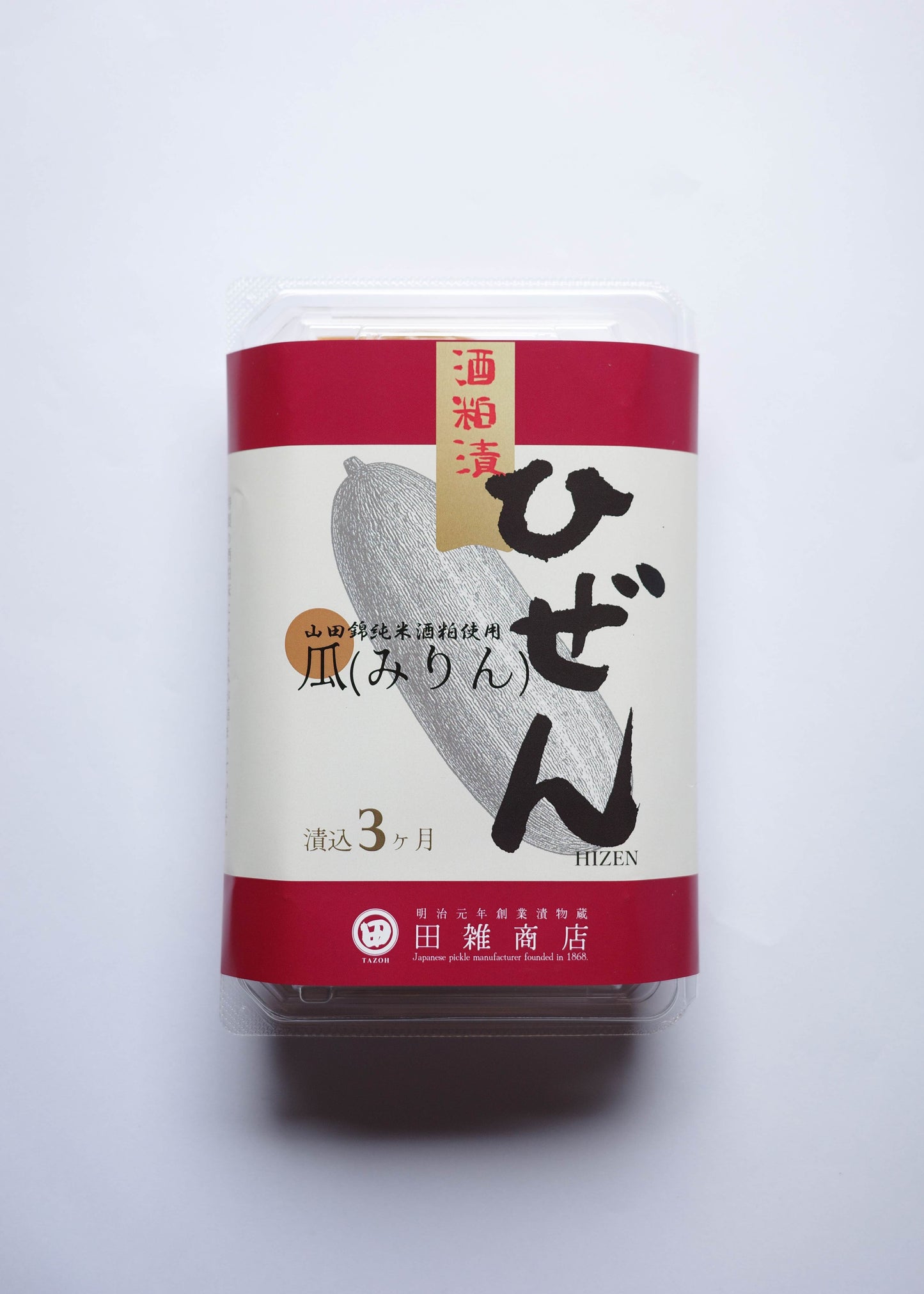 瓜酒粕漬(甘口みりん漬)